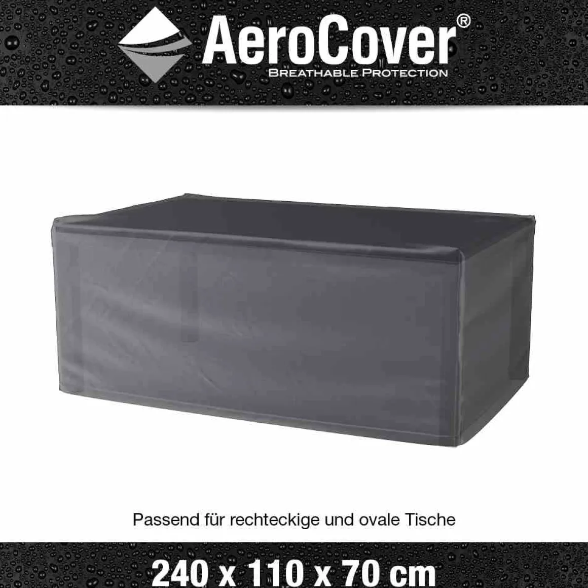 Abdeckhaube für Tisch 240x110x70 cm