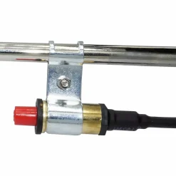 Abflammgerät mit Piezozündung 69 kW mit Gas-Druck-Regler und 10 kg premium Composite Gasflasche leer