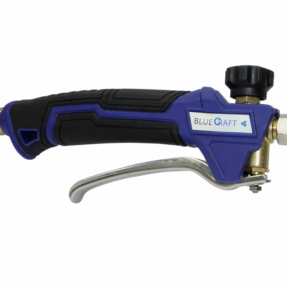 Abflammgerät mit Piezozündung 69 kW mit Gas-Druck-Regler und 10 kg premium Composite Gasflasche leer