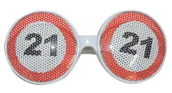 Accessoire: Brille "Verkehrszeichen 21"
