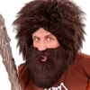 Accessoire: Langer Bart mit Schnurrbart, braun