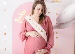Accessoire : Schärpe , Mom to be , rosa