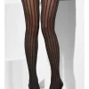 Accessoire: Streifen-Strumpfhose