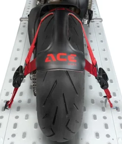 ACEBIKES TyreFix Pro mit 2 Zurrgurten 25 mm x 0,65 m, 500 daN