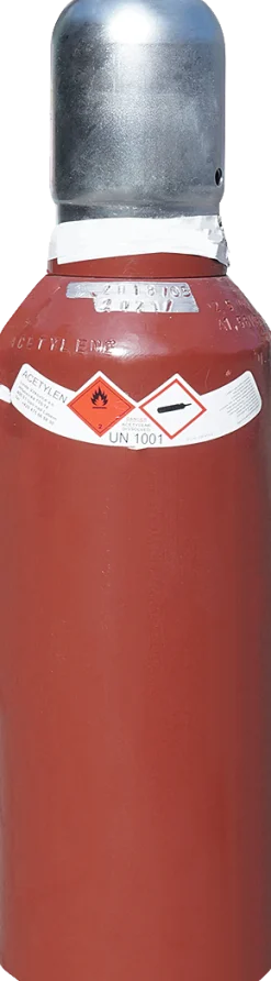 Acetylen-Flasche 5 Liter gefüllt