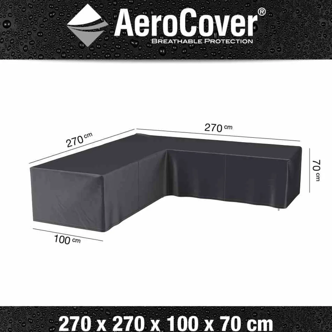 AeroCover Abdeckhaube Loungegruppe 270 -270 x 100 x 70 cm