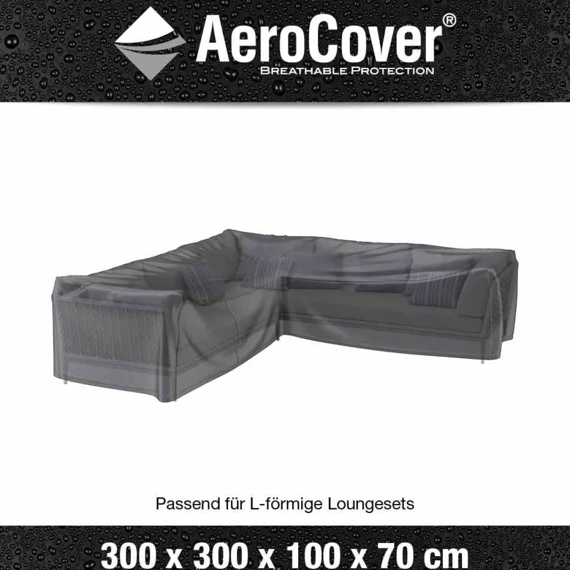 AeroCover Abdeckhaube Loungegruppe 300 -300 x 100 x 70 cm