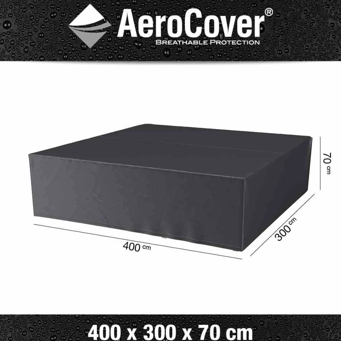AeroCover Abdeckhaube Loungegruppe 400 x 300 x 70 cm