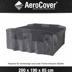 AeroCover Abdeckhaube Loungegruppe 200x190x85cm