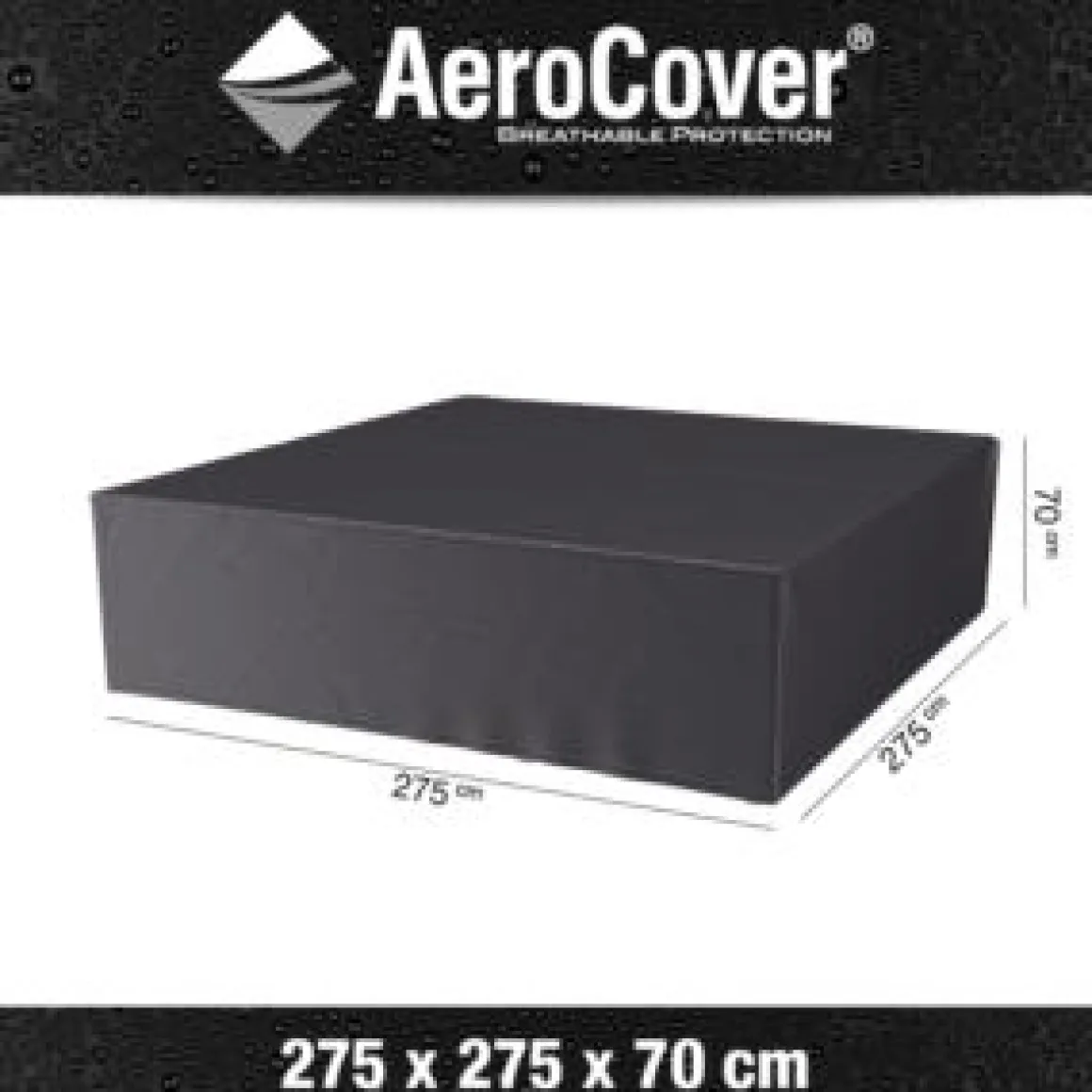 AeroCover Abdeckhaube Loungegruppe 275 x 275 x 70 cm
