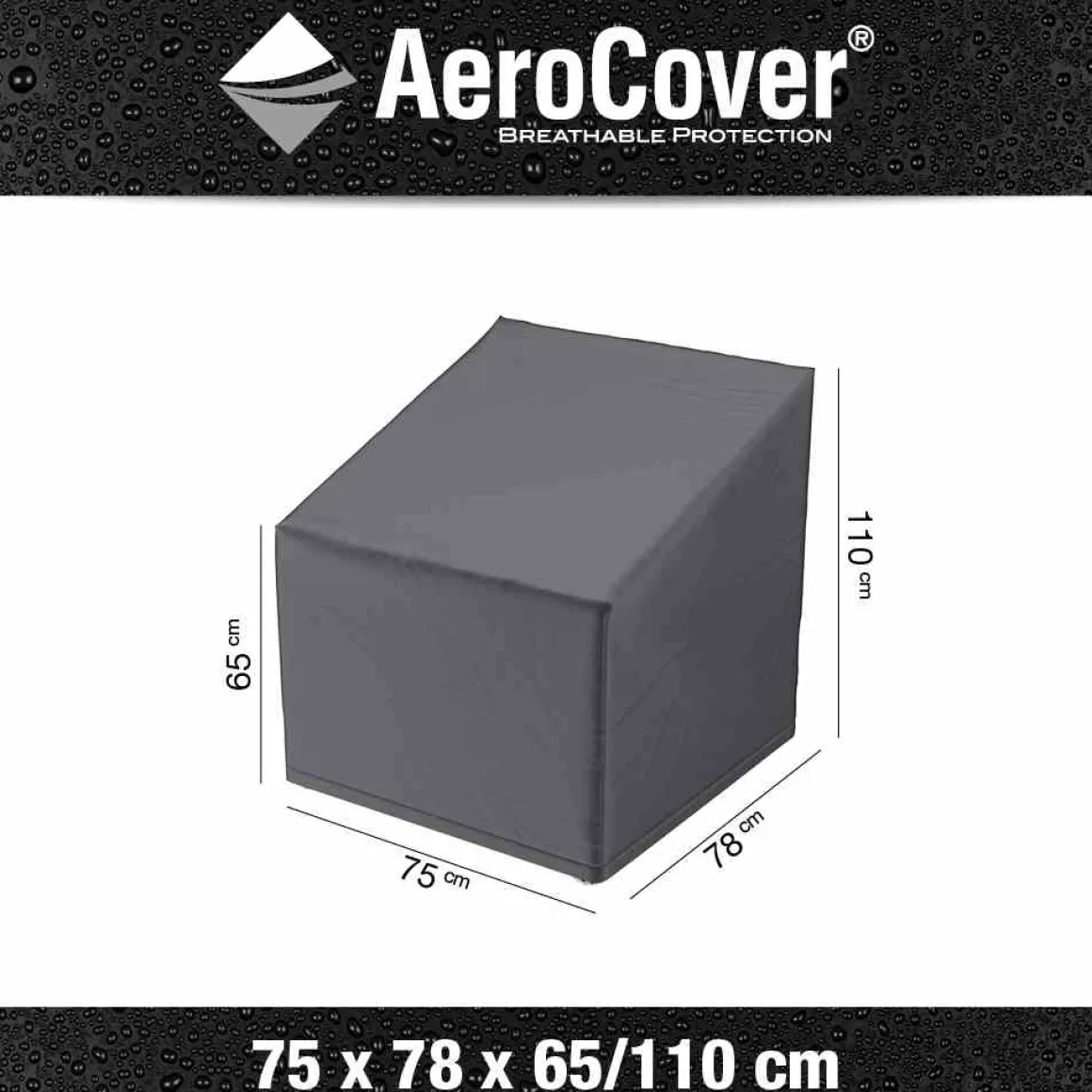AeroCover Abdeckhaube Sessel 75 x 78 x 65 -110 cm