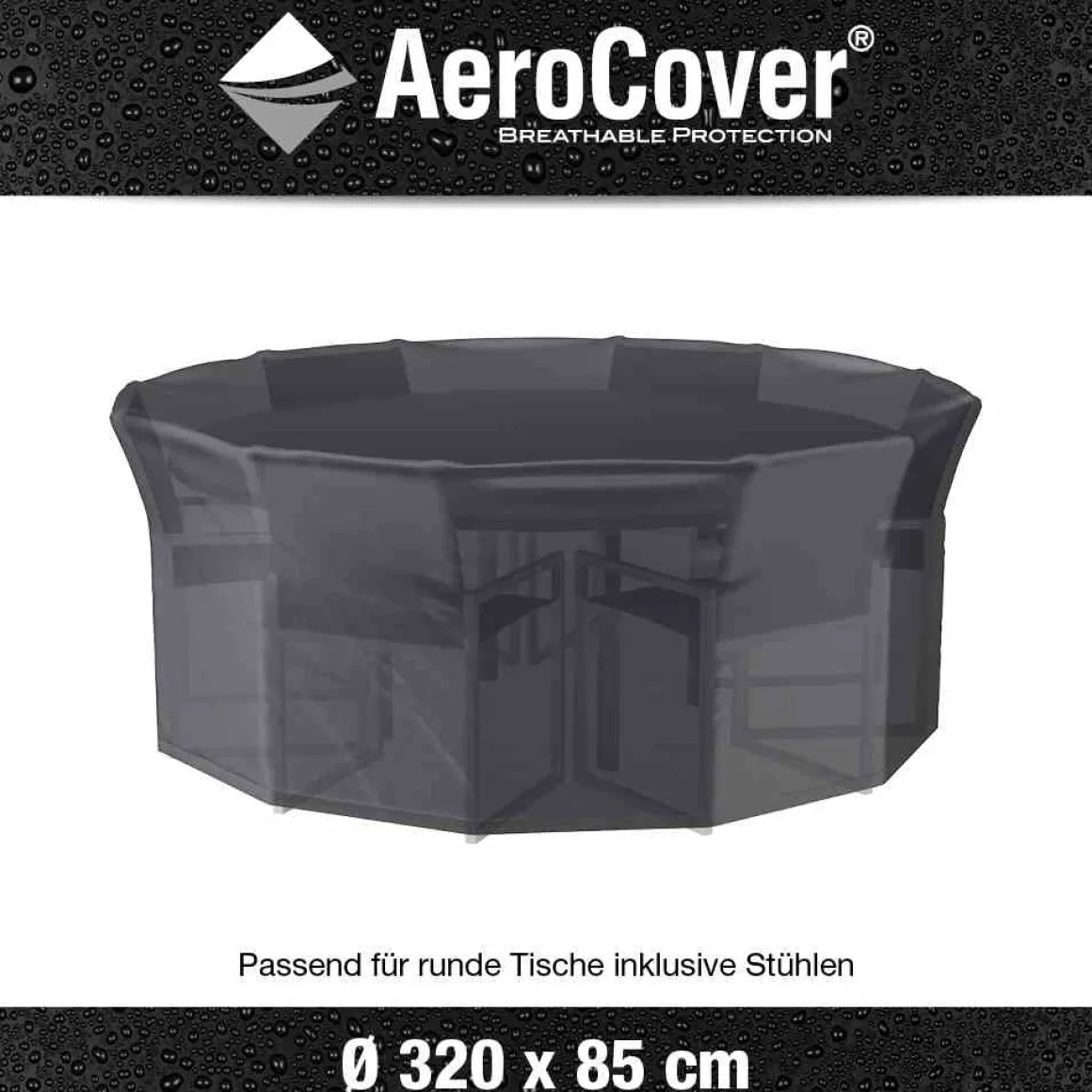 AeroCover Abdeckhaube Sitzgruppen Ø320 x 85 cm
