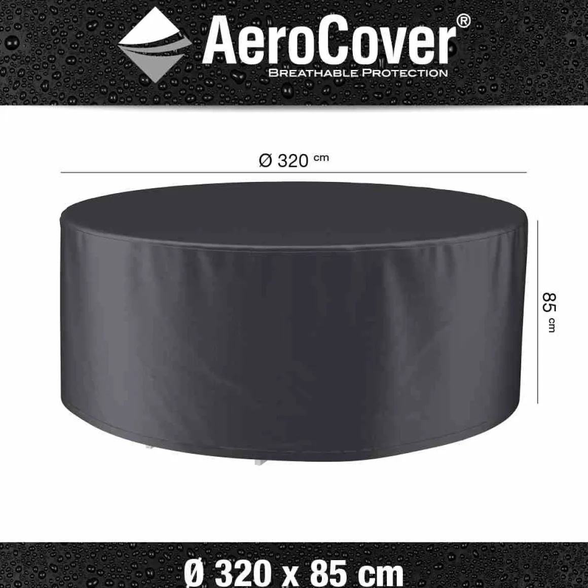 AeroCover Abdeckhaube Sitzgruppen Ø320 x 85 cm