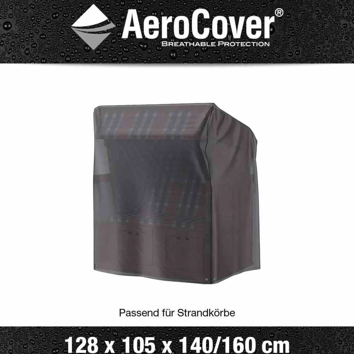 AeroCover Abdeckhaube Strandkorb 128x105x160 -140cm