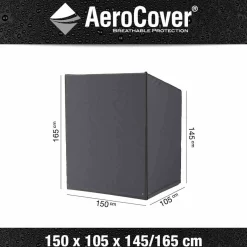AeroCover Abdeckhaube Strandkorb XL 150x105x145 -165cm