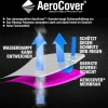 AeroCover Abdeckhaube Tisch  180 x 110x 70 cm