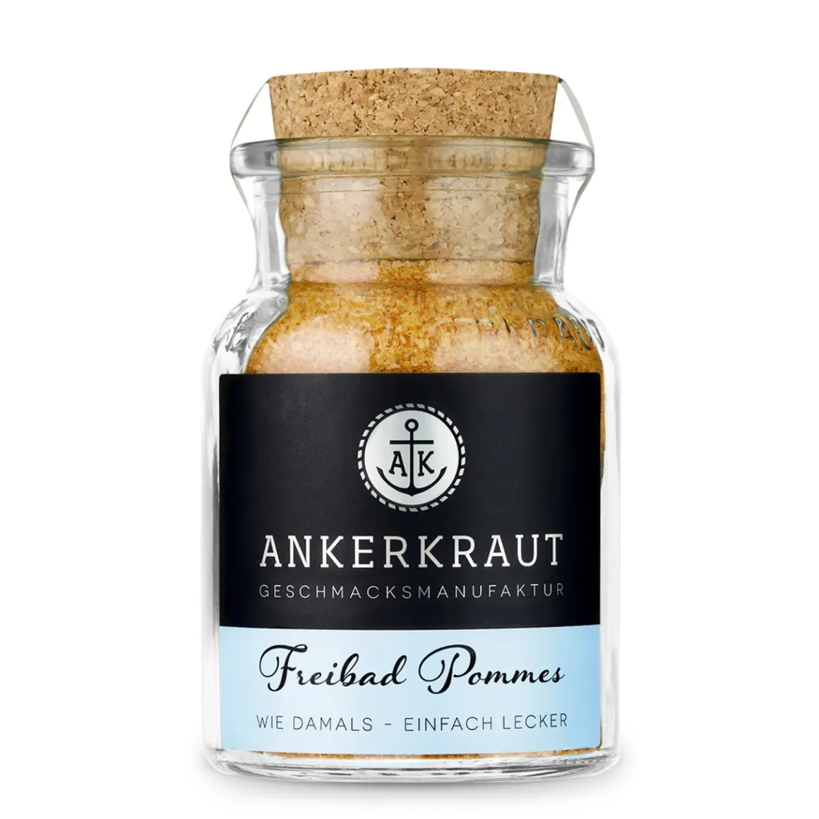Ankerkraut Freibad Pommes