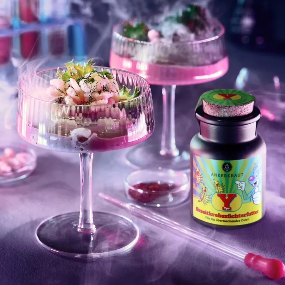 Ankerkraut Yps Urzeitkrebszüchterfutter 80g im Korkenglas