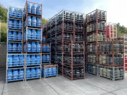 Argon 4.6 gefüllte 20 Liter Gasflasche Schweißargon - Umlaufflasche