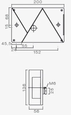 ASPÖCK Multipoint IV Rückleuchte rechts