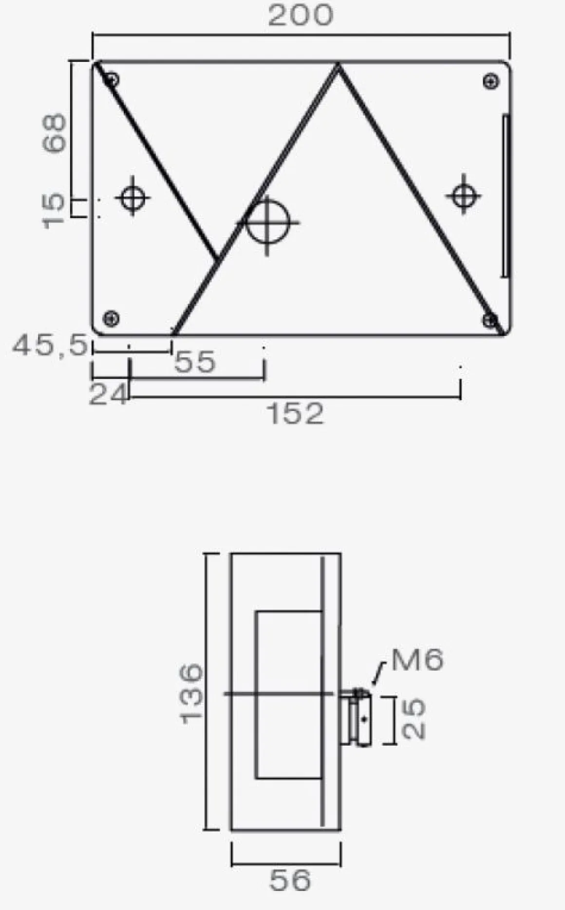ASPÖCK Multipoint lV Rückleuchte links