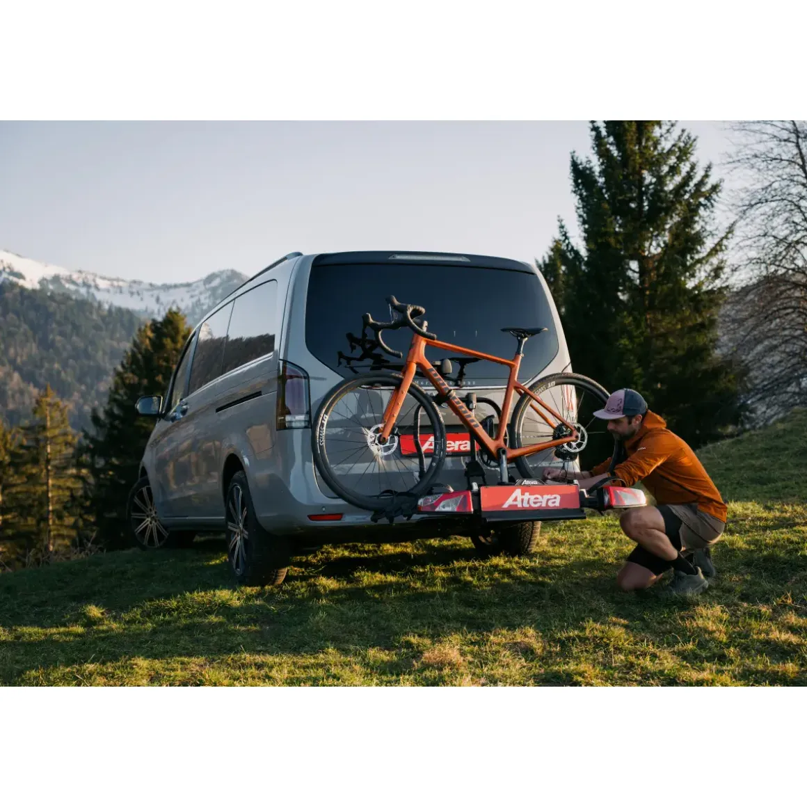 Atera Forza L faltbarer Fahrradträger für 3 Räder