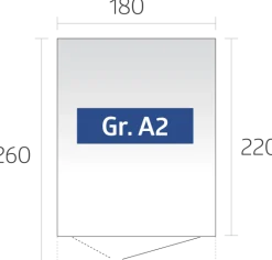 AvantGarde A2  Dunkelgrau-Metallic