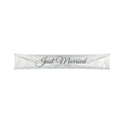Banner: Just Married Größe: 300 x 60cm