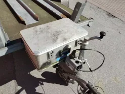 Barthau Motorradanhänger 1200 kg gebremst, gebraucht