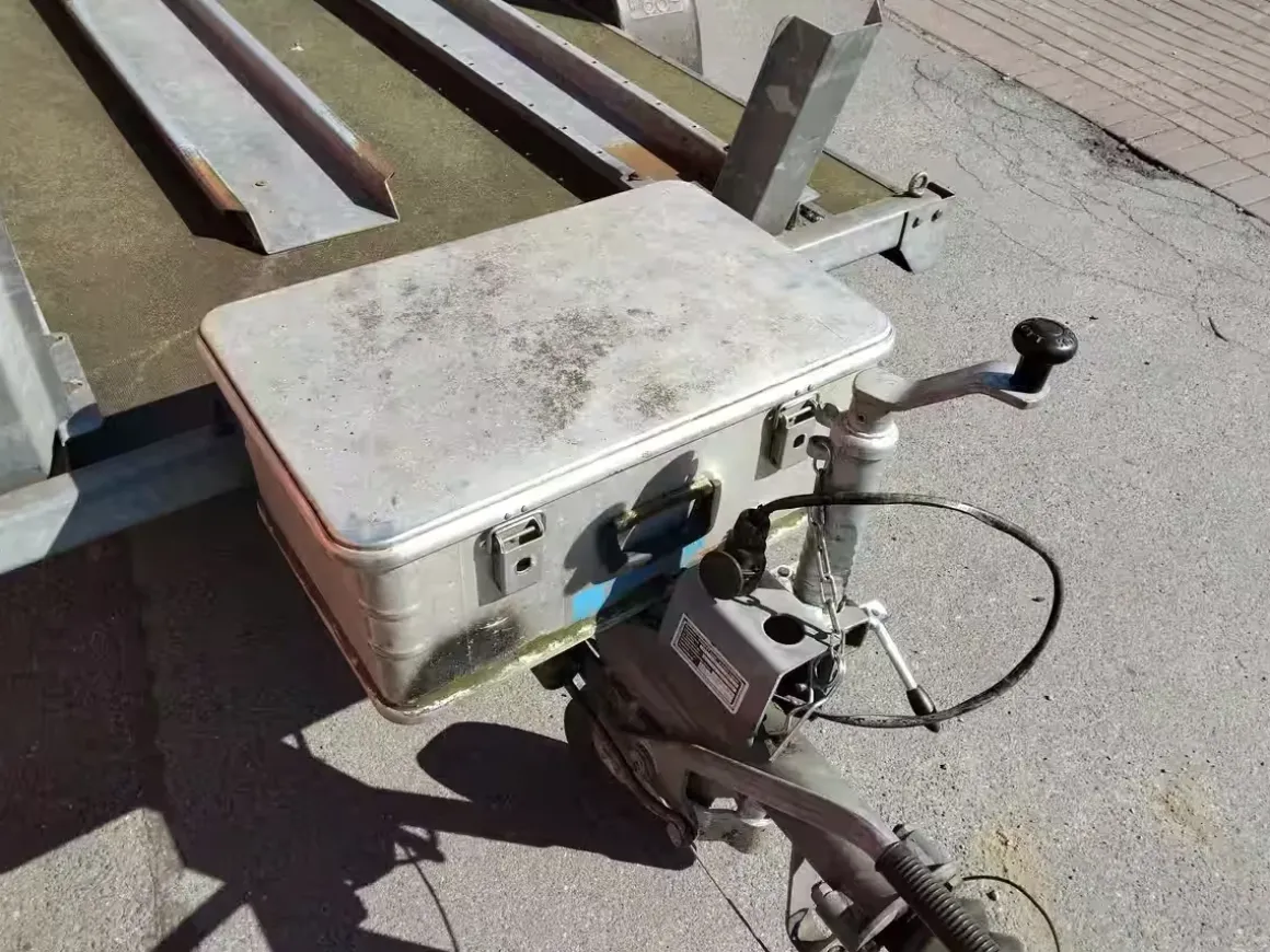 Barthau Motorradanhänger 1200 kg gebremst, gebraucht