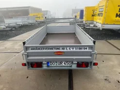 Böckmann Kastenanhänger 1350kg Profipaket mit H-Gestell und Seitenreling