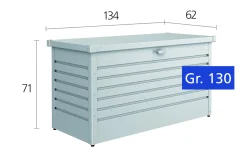 Biohort FreizeitBox 130  Dunkelgrau-Metallic