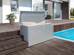 Biohort Freizeitbox 130  Silber-Metallic
