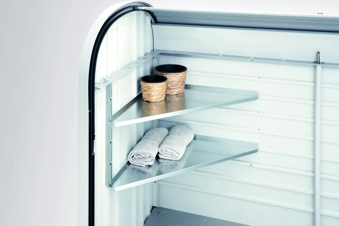 Biohort Gerätebox StoreMax 160 - Quarzgrau-Metallic