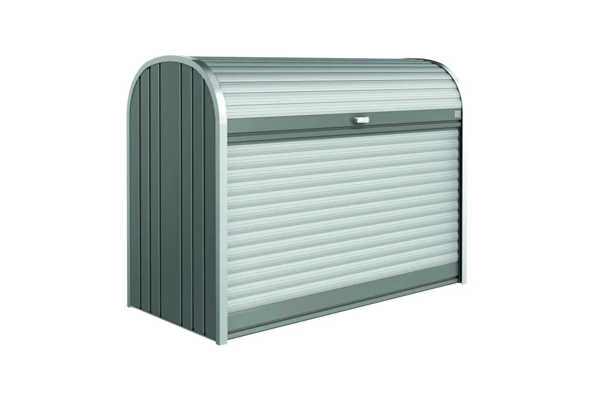 Biohort Gerätebox StoreMax 160 - Quarzgrau-Metallic