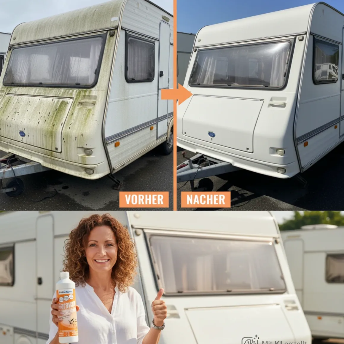 Bluecraft Caravan Intensivreiniger 1L für Reisemobile und Boote