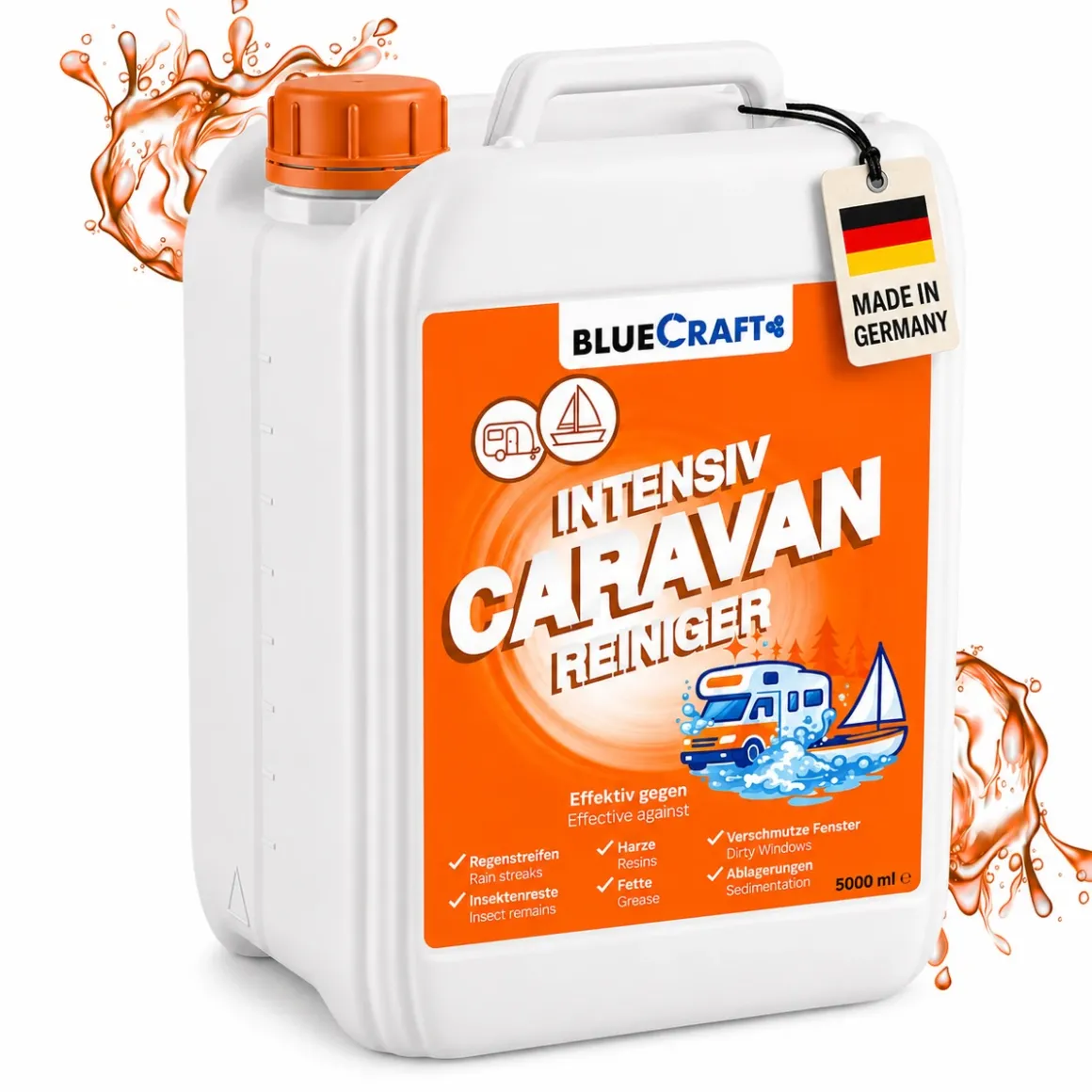Bluecraft Caravan Intensivreiniger 5L - für Reisemobile und Boote