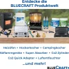 BlueCraft 3 in 1 Infrarot Gas  Heizofen 4,2 kW mit Schlauch und Gasregler
