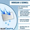 Bluecraft Luftentfeuchter Granulat Box MEGA  mit 3x 1kg Vliesbeutel Nachfüllpack Raumentfeuchter
