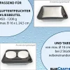 Bluecraft Luftentfeuchter Granulat Box MEGA  für Vliesbeutel Nachfüllpack 900g 1kg 1,2kg Raumentfeuchter