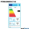 BlueCraft Petroleum Heiz-Ofen ZT-85  inklusive Handpumpe und 20 L Kanister Petroleum
