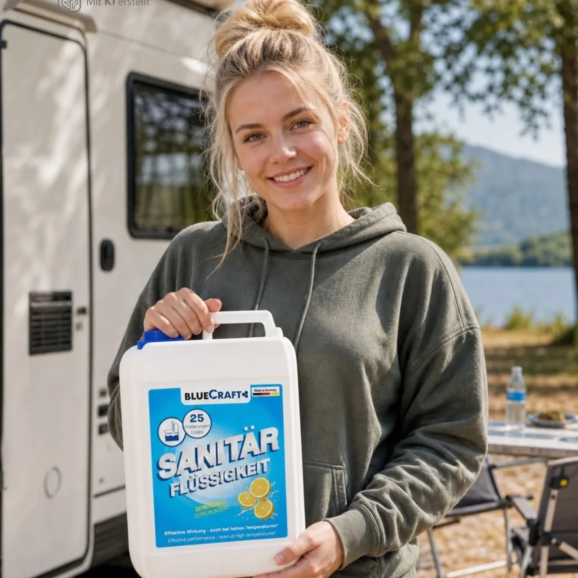 Bluecraft Sanitärflüssigkeit 2,5 l Toilettenzusatz für den Fäkalientank