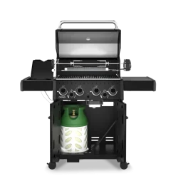 Broil King Gasgrill Crown 490 Shadow -  4 Brenner mit Seitenkocher
