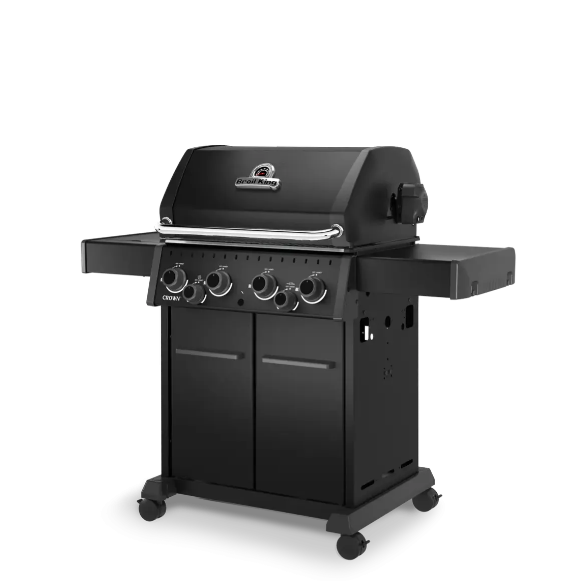 Broil King Gasgrill Crown 490 Shadow - 4 Brenner mit Seitenkocher