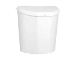 Brunner Abfallbehälter Pillar XL  Kunststoff, weiß 10 Liter