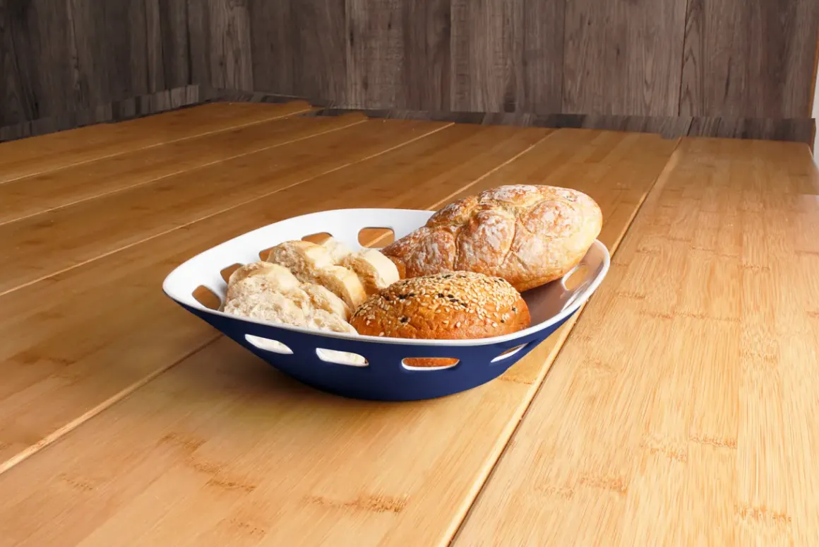 Brunner Brotkorb Blau