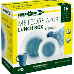 Brunner Geschirrset Lunch Box Meteore 16-teilig
