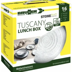 Brunner Geschirrset "Lunch Box Tuscany" 16-teilig