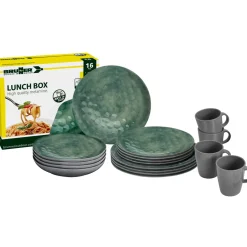 Brunner Geschirrset Lunch Box Sea Green 16-teilig