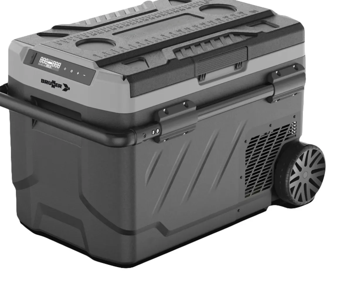 Brunner Kompressor Kühlbox Polarys Freeze DZW50 49L 12V/24V/240V
